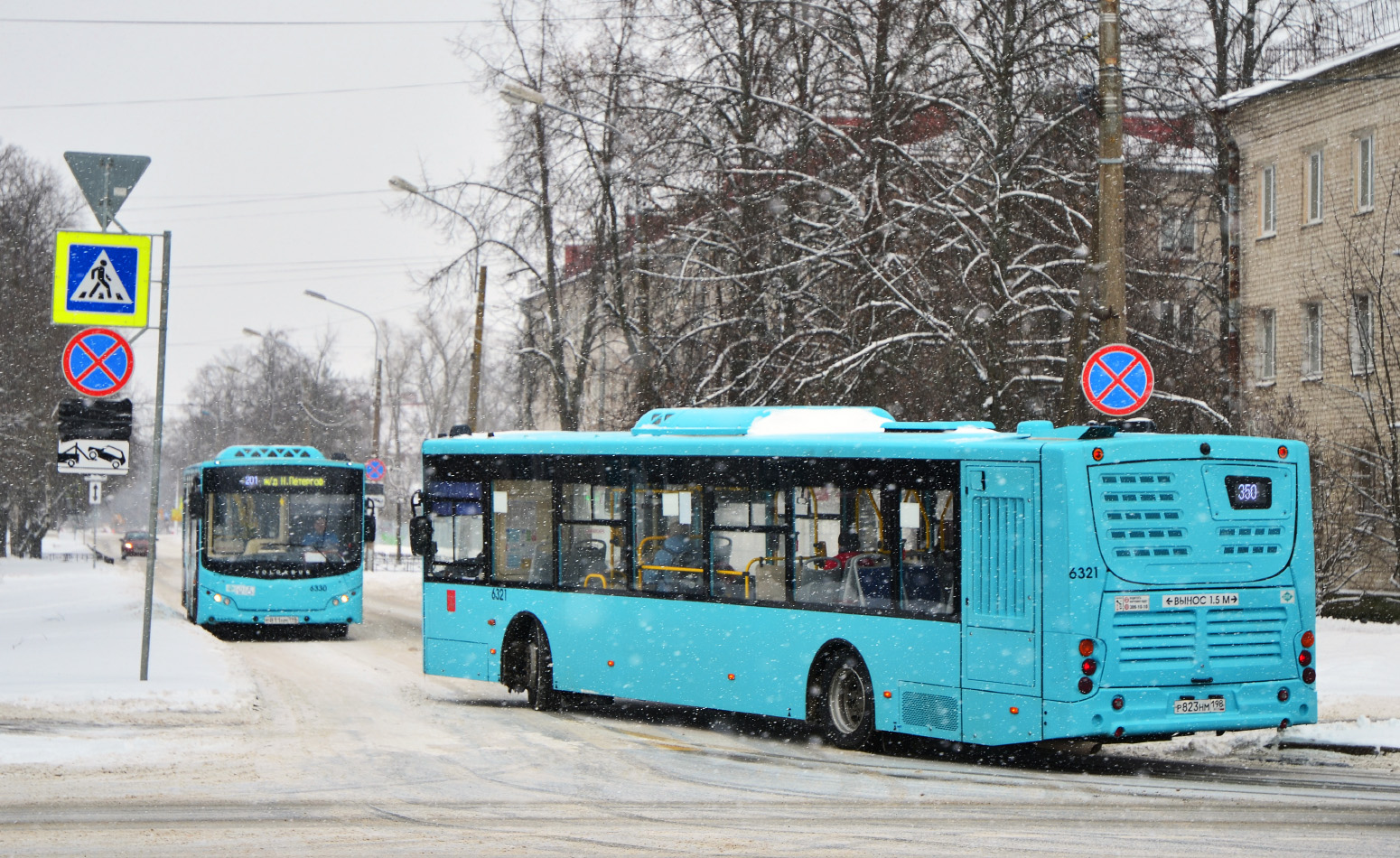 Sankt Peterburgas, Volgabus-5270.G2 (LNG) Nr. 6321