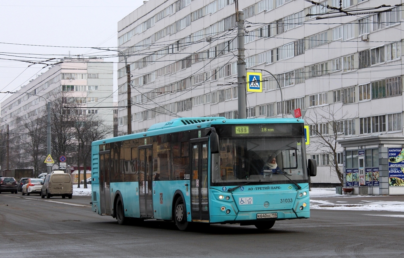 Санкт-Петербург, ЛиАЗ-5292.67 (LNG) № 31033