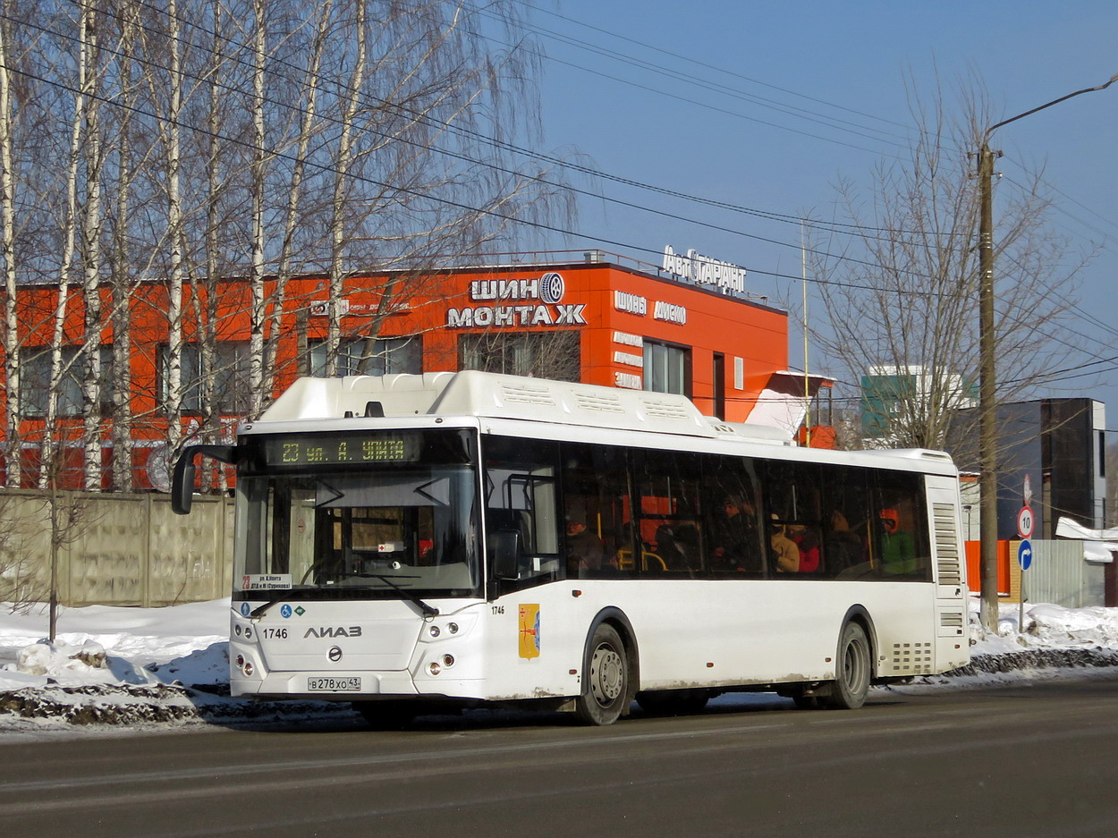 Кировская область, ЛиАЗ-5292.67 (CNG) № В 278 ХО 43