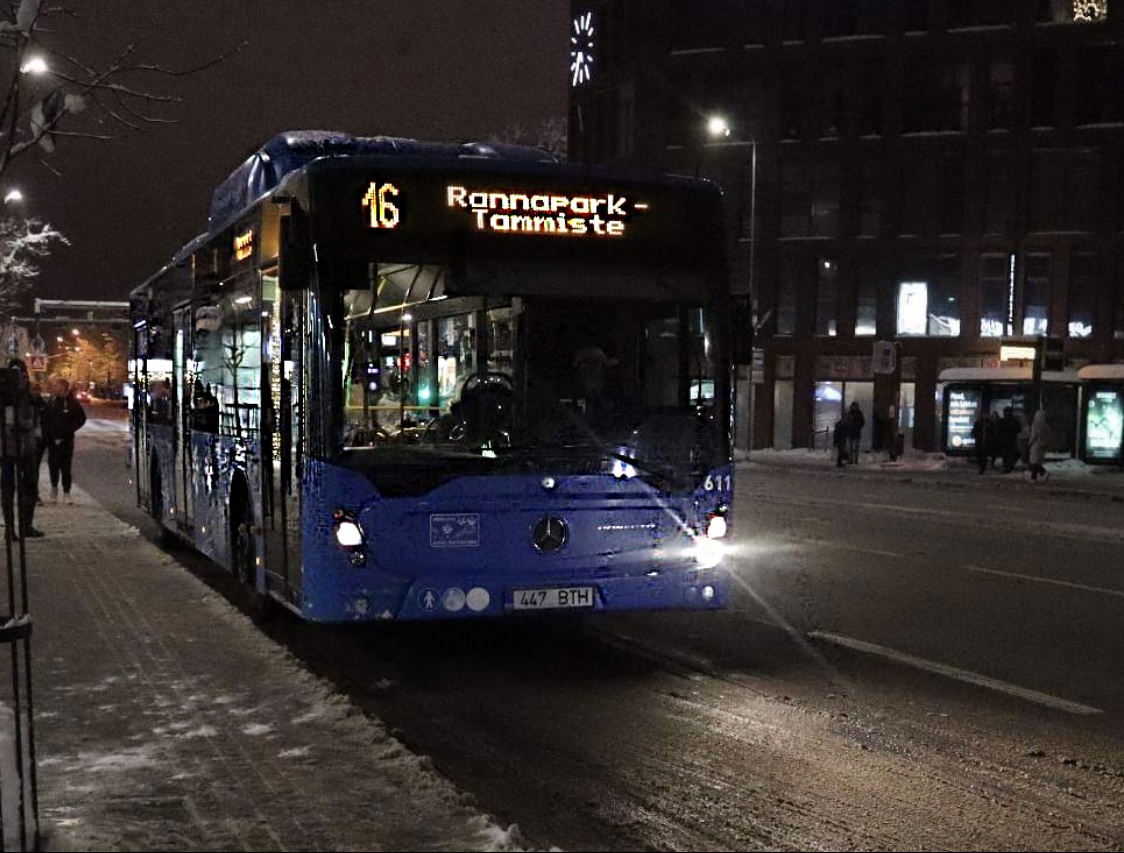 Estonia, Mercedes-Benz Conecto III NGT Nr 611