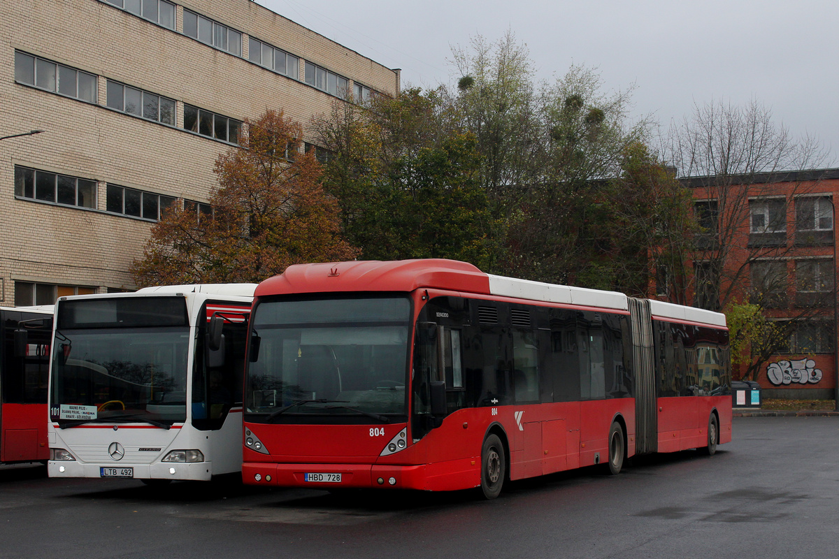 Литва, Van Hool New AG300 № 804