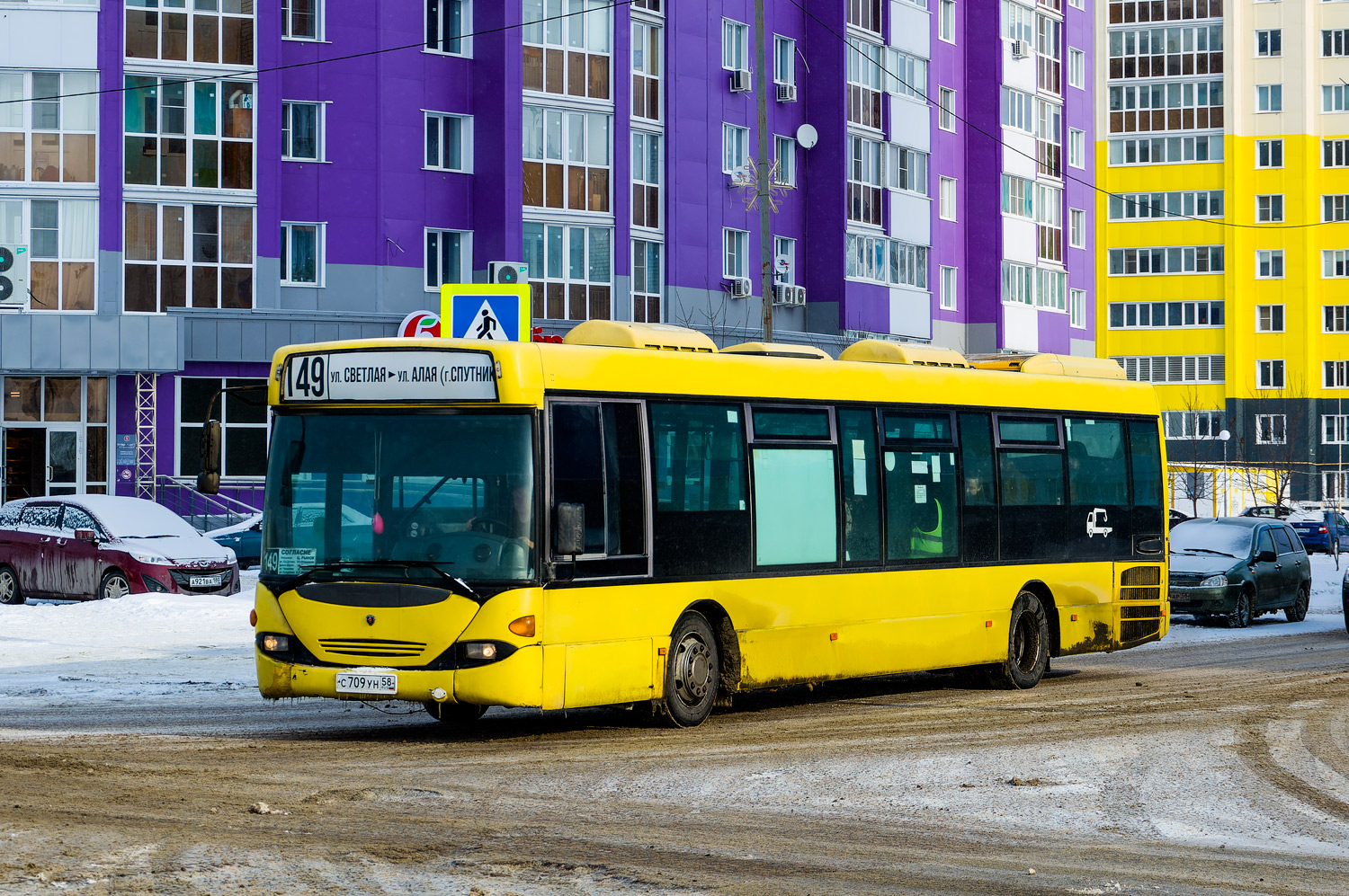 Пензенская область, Scania OmniLink I (Скания-Питер) № С 709 УН 58