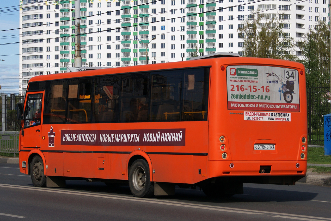 Нижегородская область, ПАЗ-320414-05 "Вектор" (1-2) № О 678 МО 152