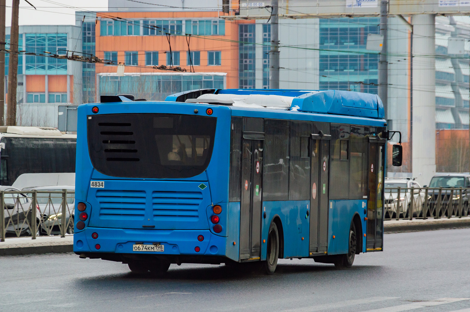 Санкт-Петербург, Volgabus-5270.G2 (CNG) № 4834