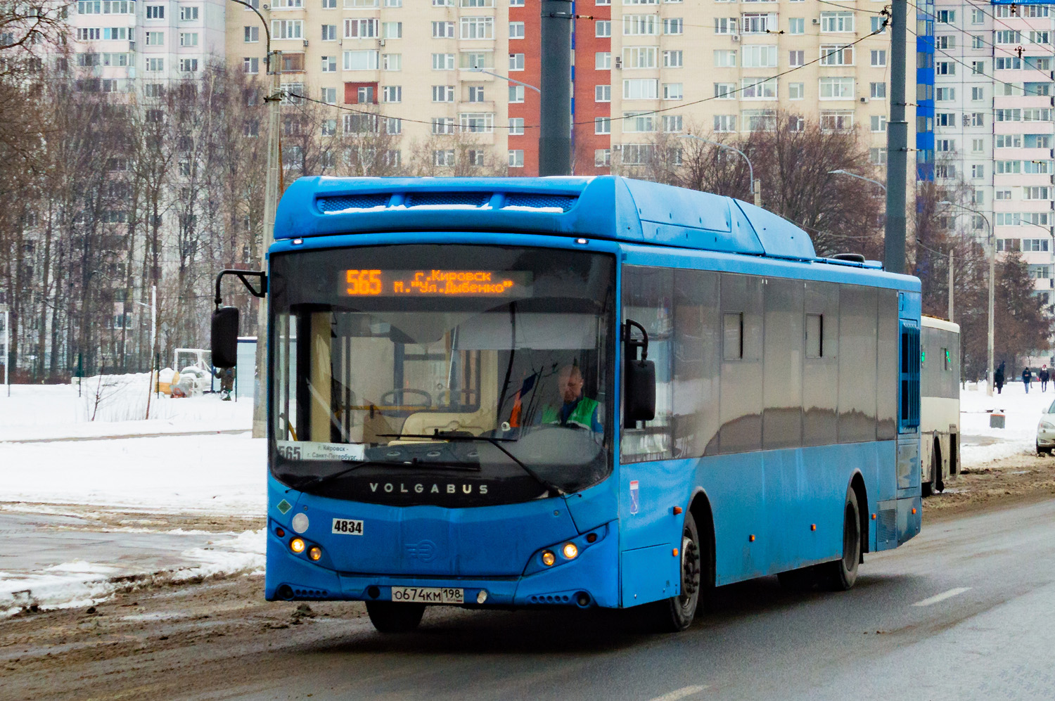 Санкт-Петербург, Volgabus-5270.G2 (CNG) № 4834