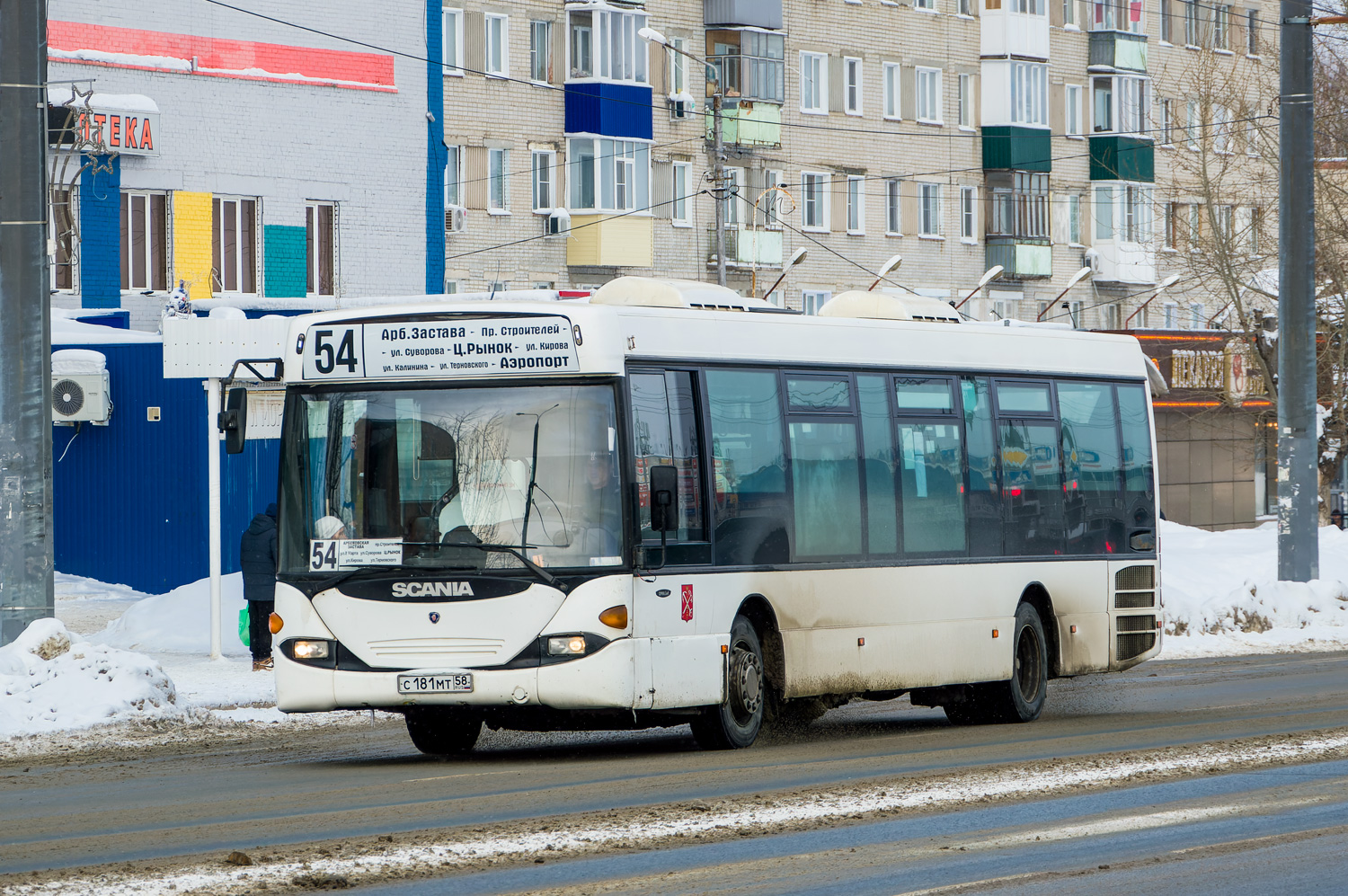 Пензенская область, Scania OmniLink I (Скания-Питер) № С 181 МТ 58