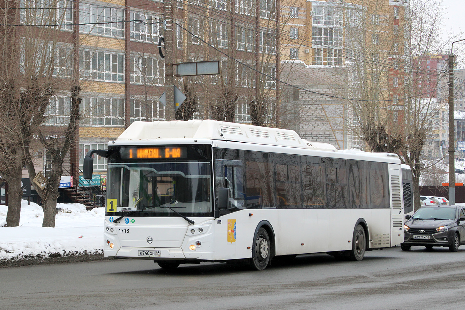 Кировская область, ЛиАЗ-5292.67 (CNG) № В 740 ХН 43