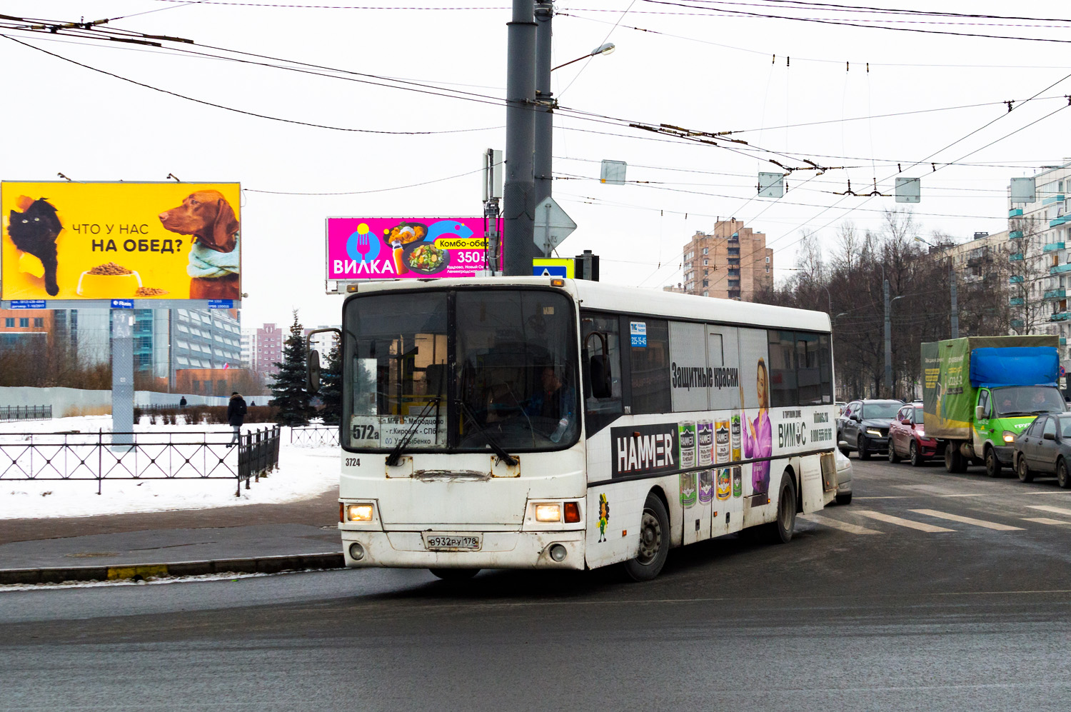 Санкт-Петербург, ЛиАЗ-5256.61 № 3724