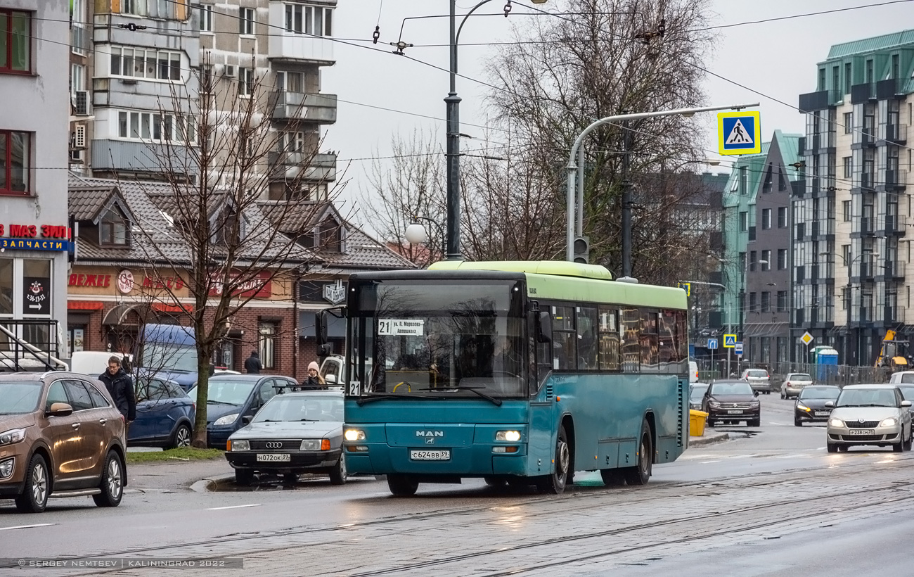 Калининградская область, MAN A74 Lion's Classic SL283 № С 624 ВВ 39