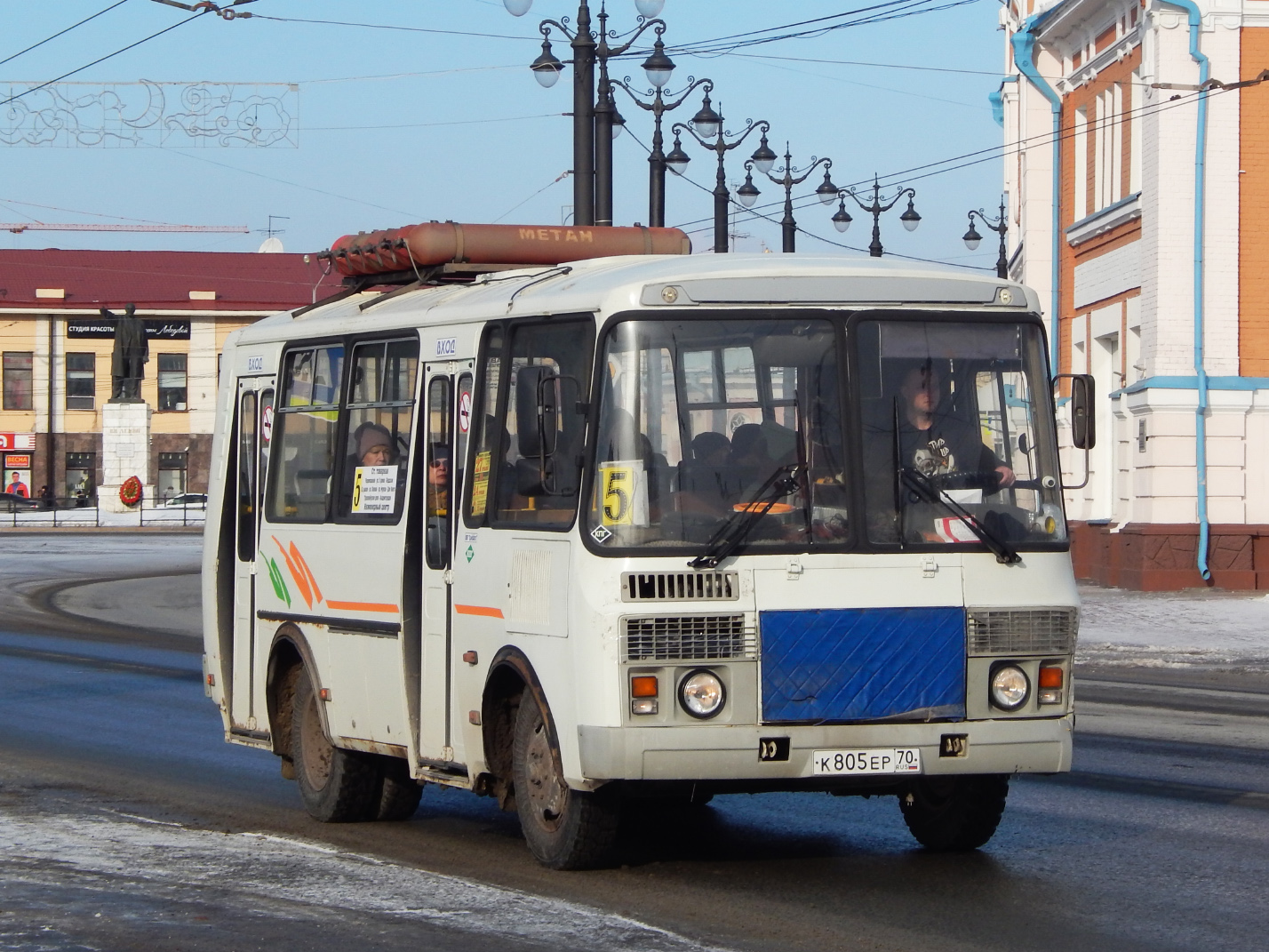 Томская область, ПАЗ-32054 № К 805 ЕР 70