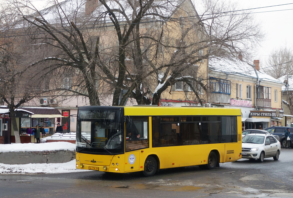 Саратовская область, МАЗ-206.067 № ВА 714 64