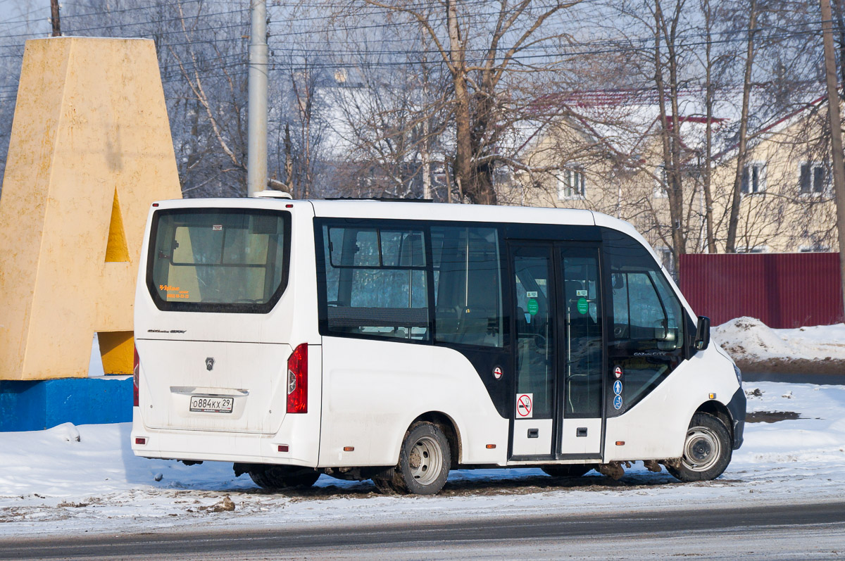 Архангельская область, ГАЗ-A68R52 City № О 884 КХ 29