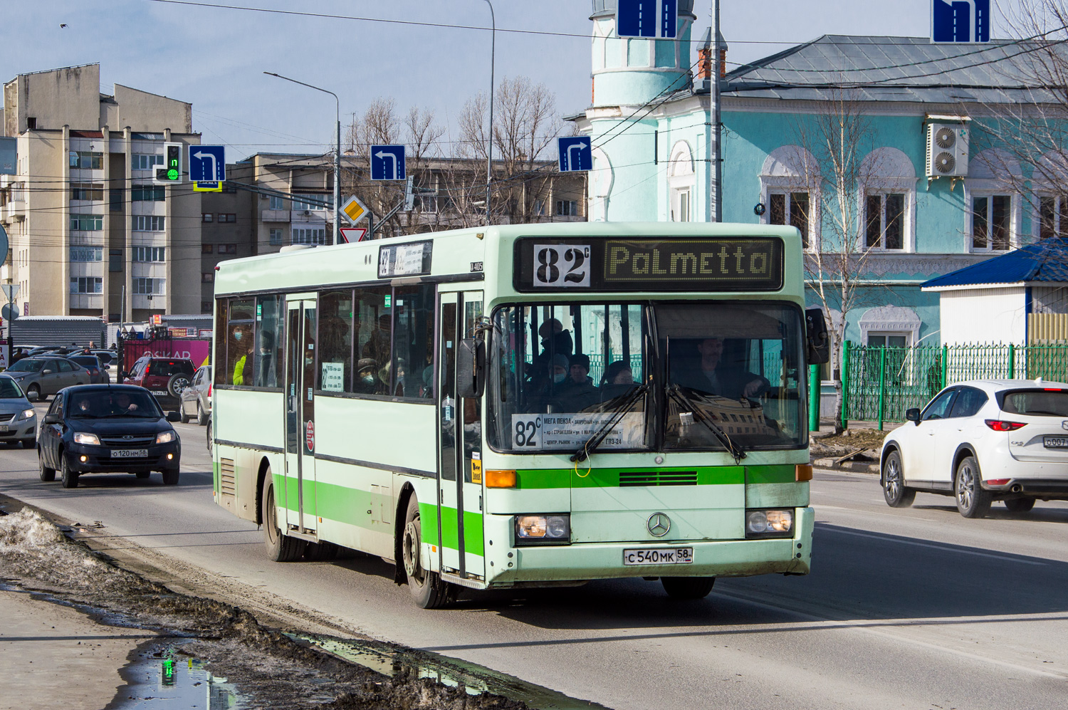 Пензенская область, Mercedes-Benz O405 № С 540 МК 58