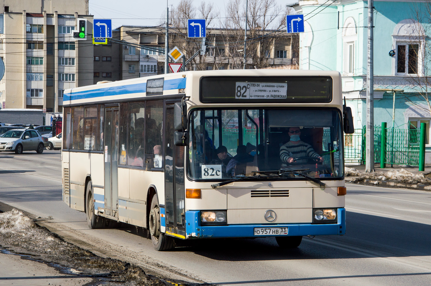 Пензенская область, Mercedes-Benz O405N2 № О 957 НВ 33