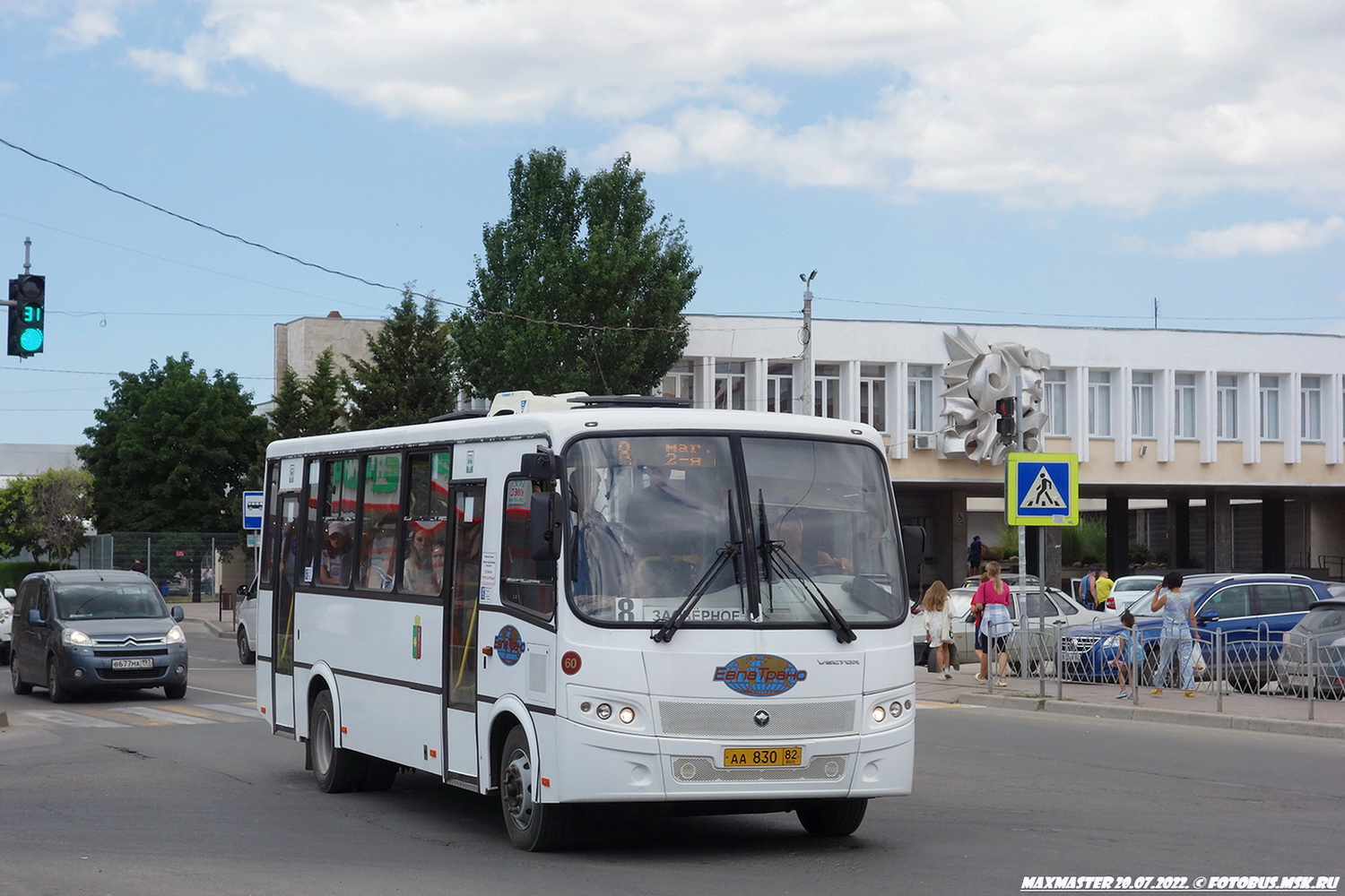 Республика Крым, ПАЗ-320412-04 "Вектор" № 60