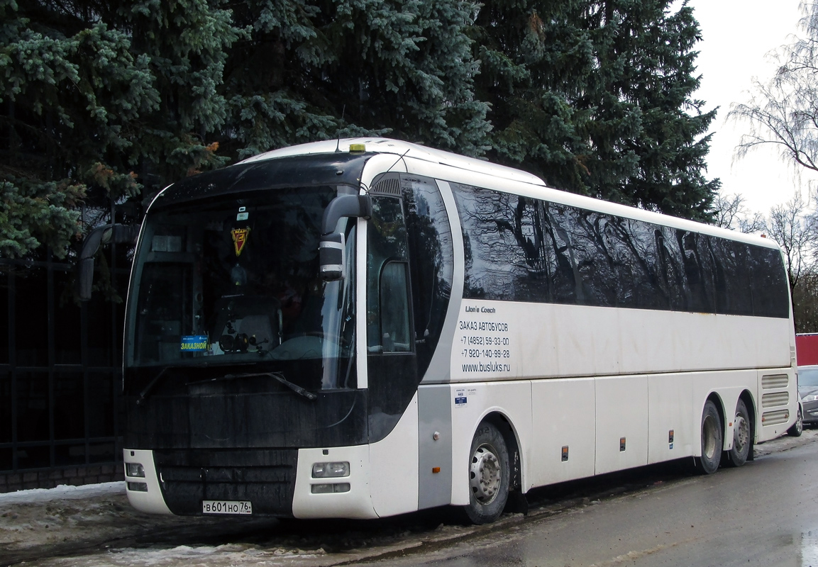 Yaroslavl region, MAN R08 Lion's Coach L RHC444 L Nr. В 601 НО 76