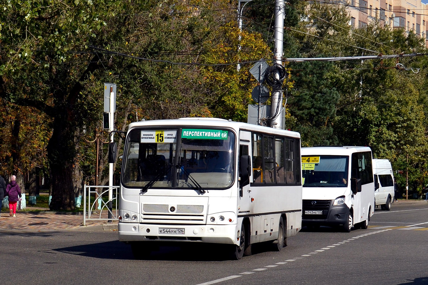 Ставропольский край, ПАЗ-320402-05 № К 544 УН 126