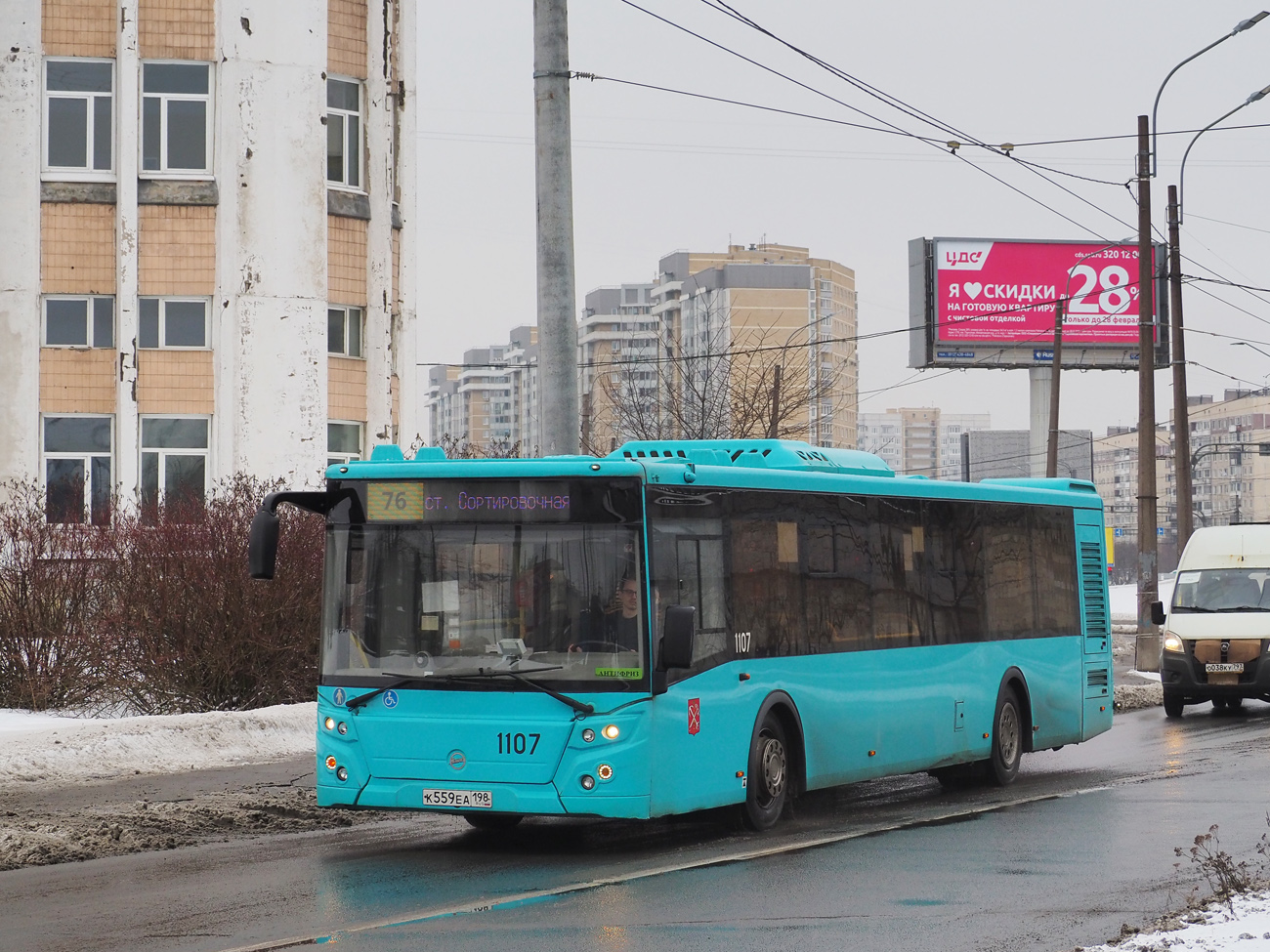 Санкт-Петербург, ЛиАЗ-5292.65 № 1107