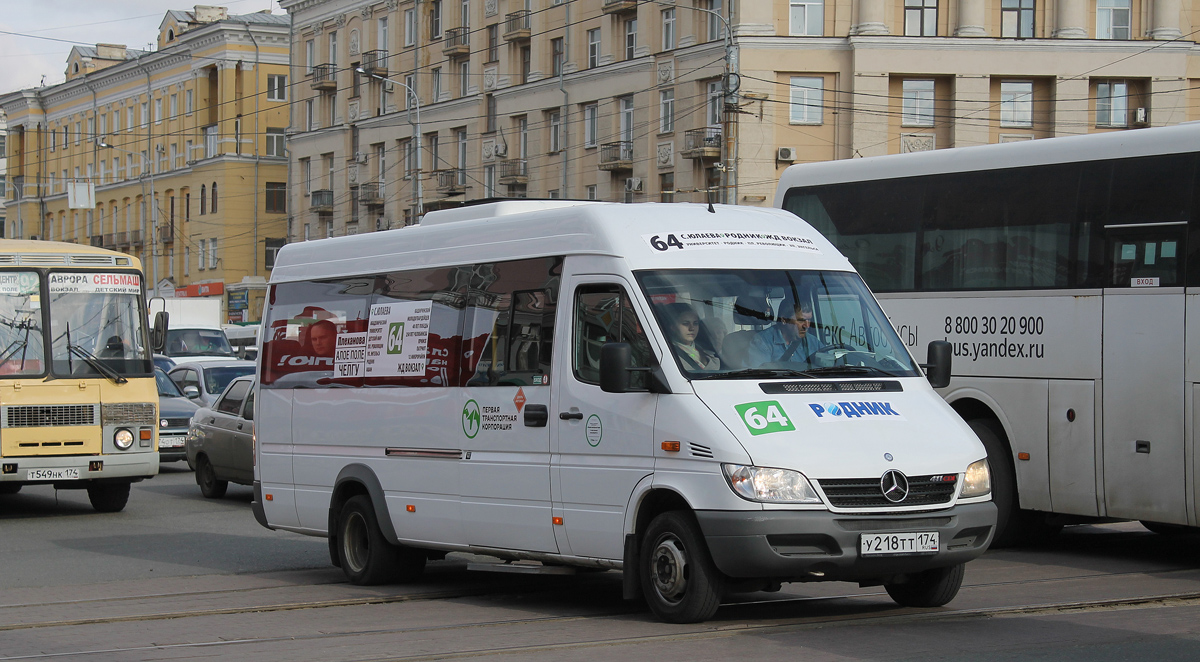 Челябинская область, Луидор-223237 (MB Sprinter Classic) № У 218 ТТ 174