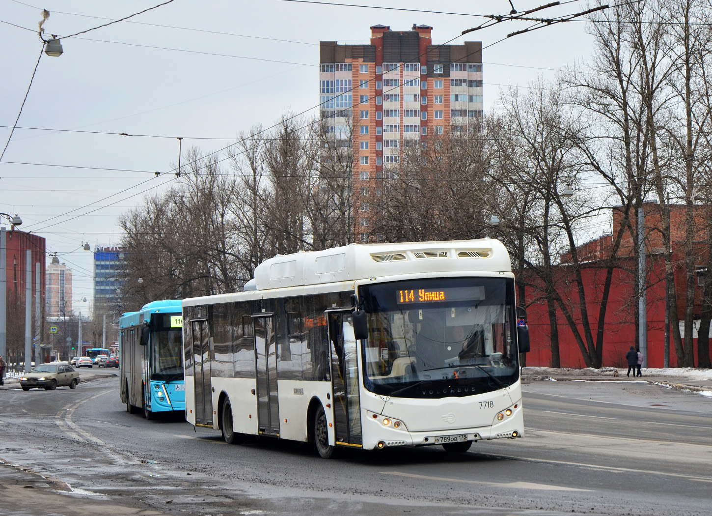 Санкт-Петербург, Volgabus-5270.G2 (CNG) № 7718