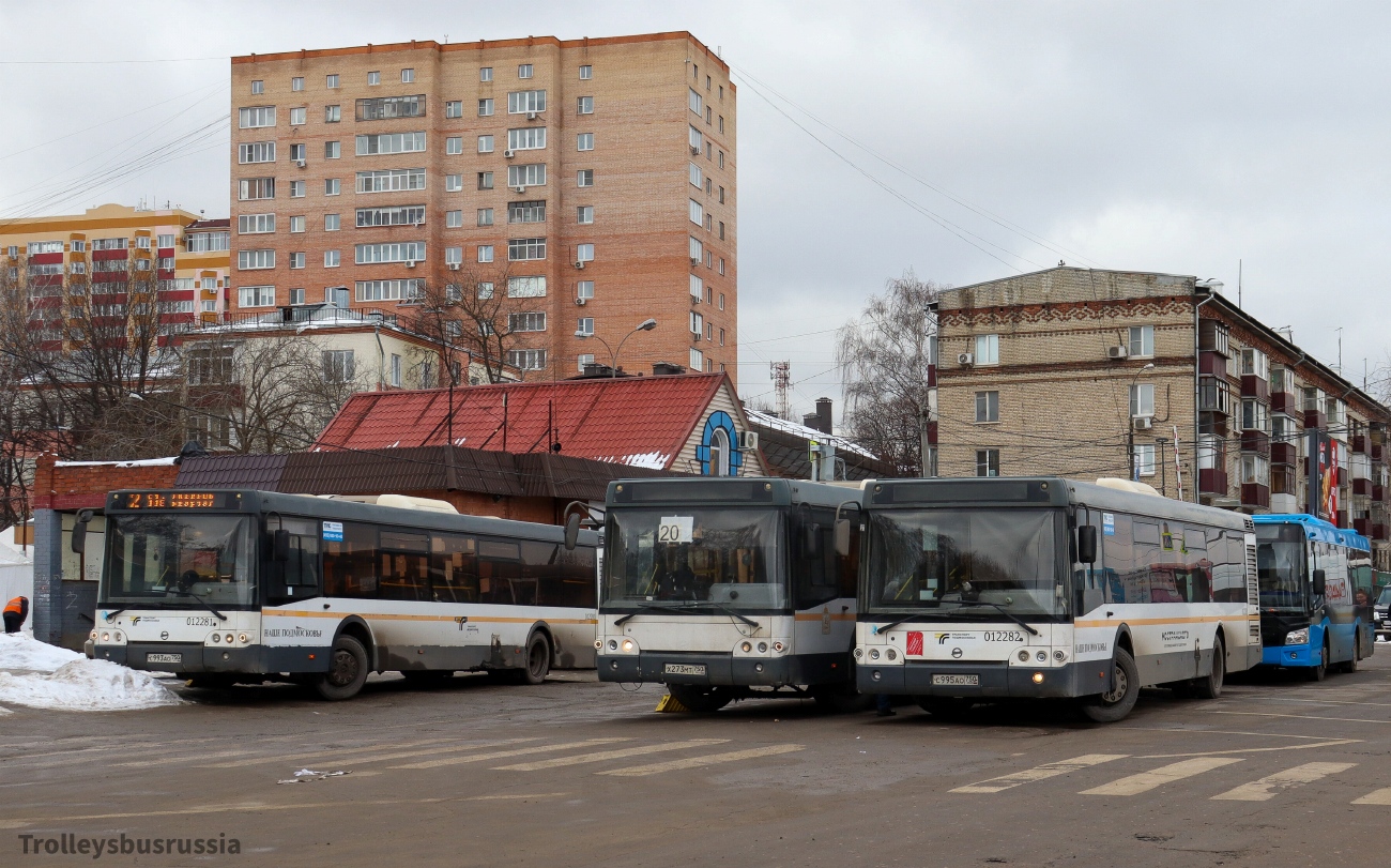 Московская область, ЛиАЗ-5292.60 № 012281; Московская область, ЛиАЗ-5292.60 № 012282