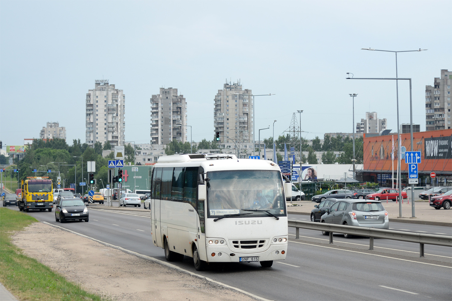 Литва, Anadolu Isuzu Turquoise № GNF 615