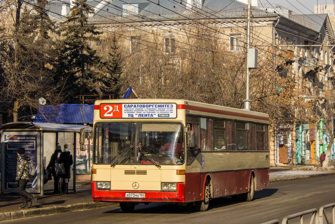 Саратовская область, Mercedes-Benz O405 № А 073 МО 164