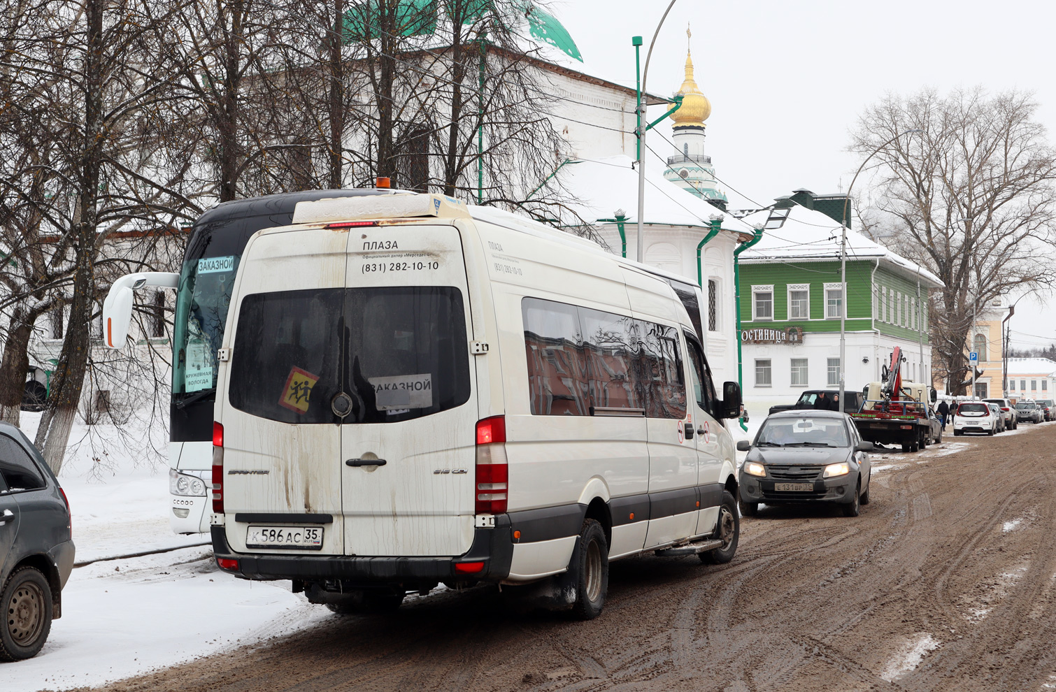 Вологодская область, Луидор-223690 (MB Sprinter) № К 586 АС 35