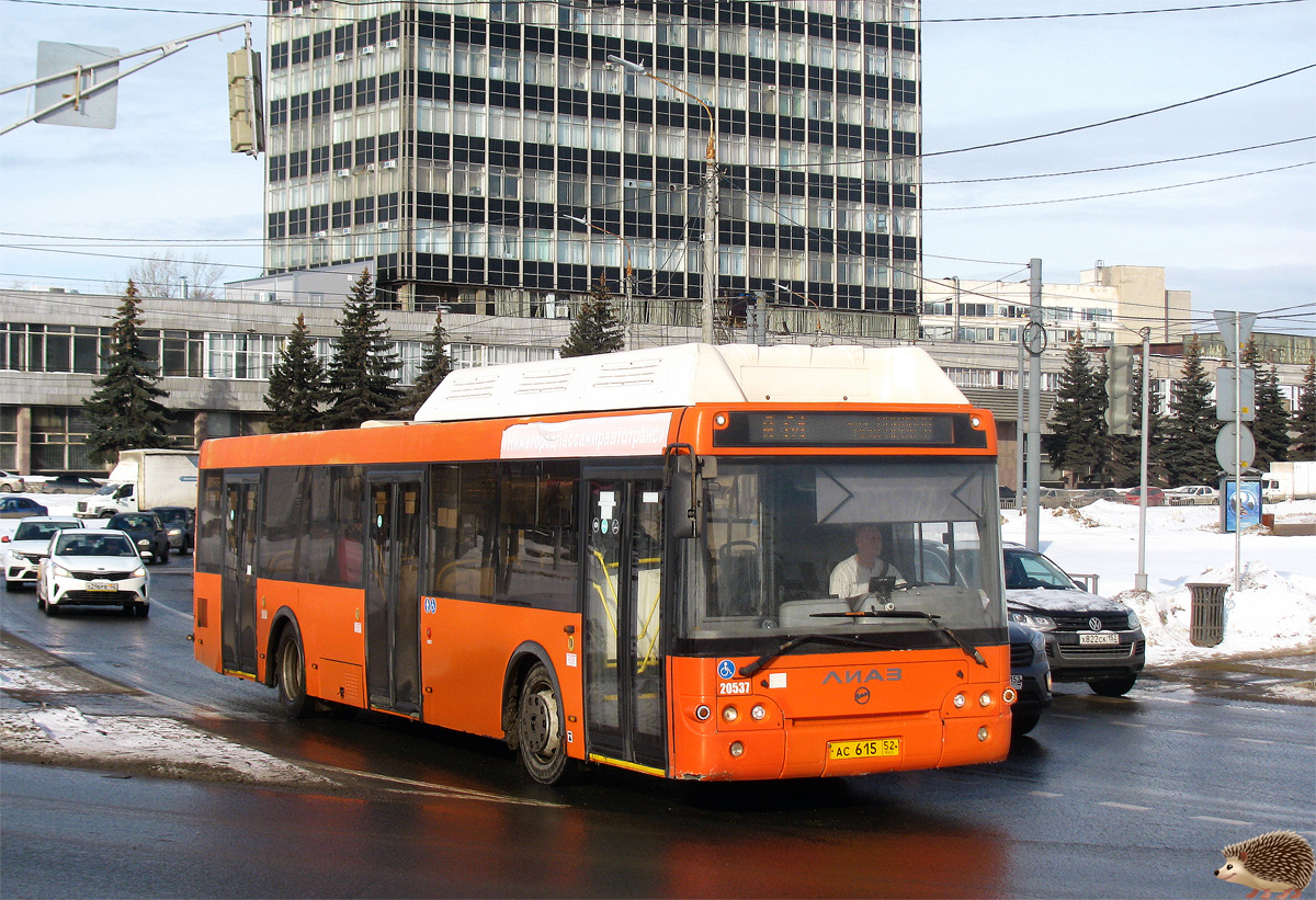 Нижегородская область, ЛиАЗ-5292.67 (CNG) № 20537