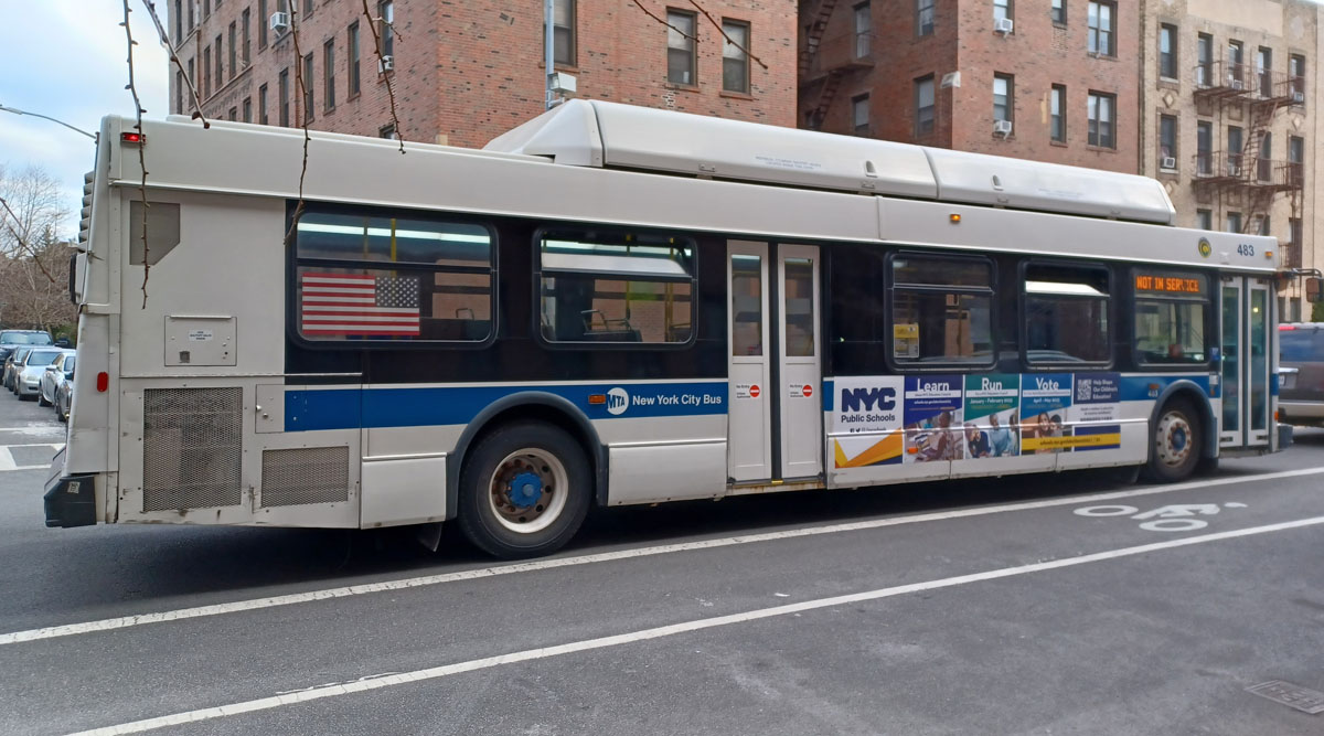 США, New Flyer C40LF № 483