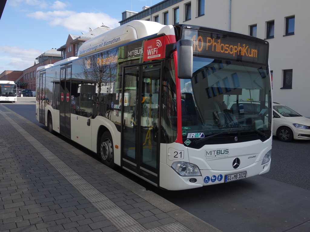 Гессен, Mercedes-Benz Citaro C2 NGT hybrid № 21