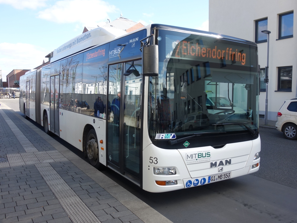 Hessen, MAN A23 Lion's City G NG313 CNG Nr. 53