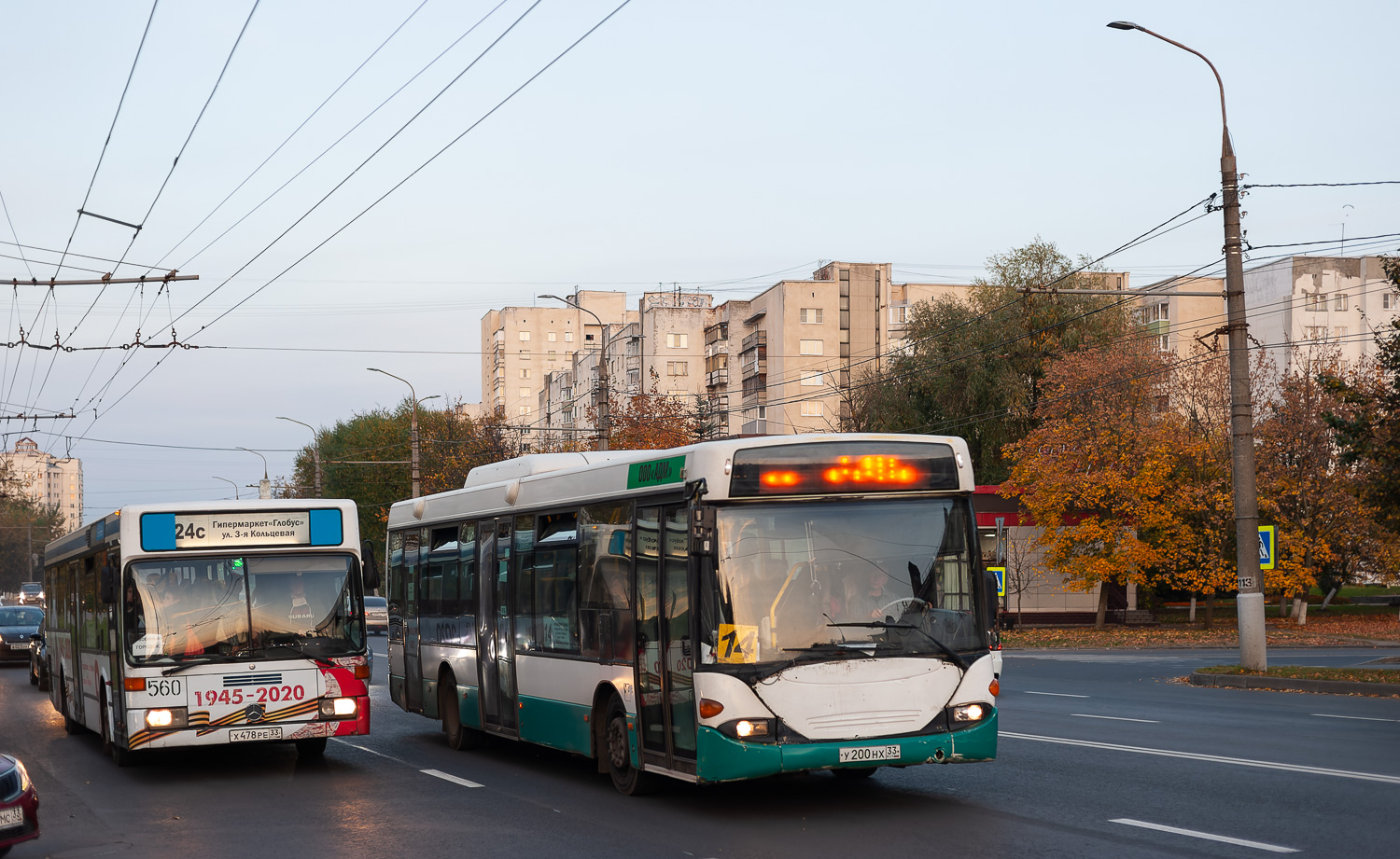 Владимирская область, Scania OmniLink I (Скания-Питер) № У 200 НХ 33