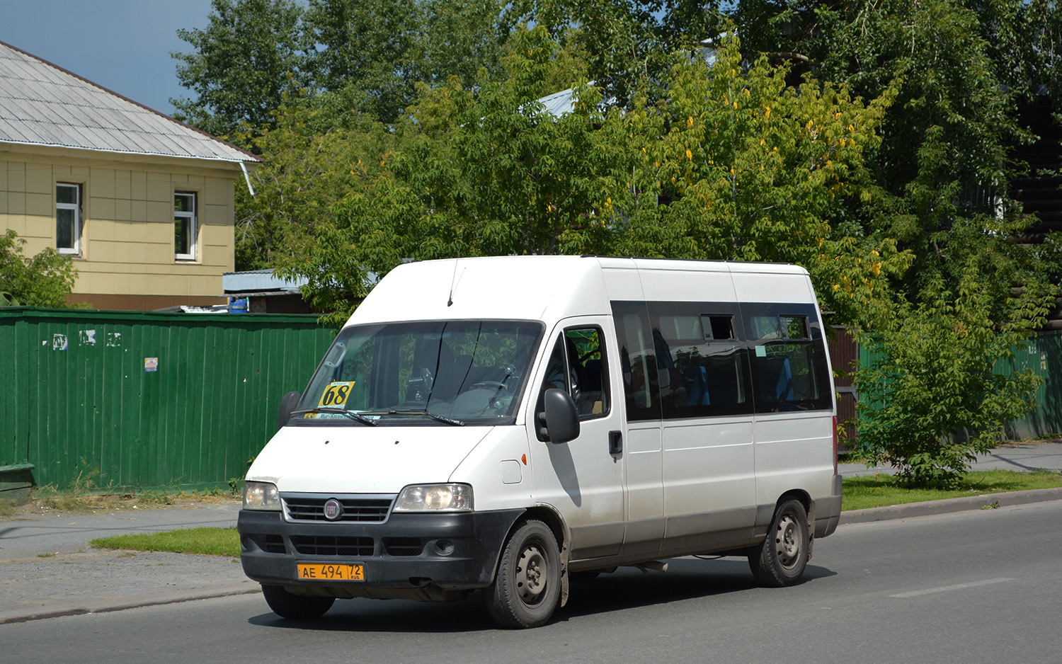 Tumen region, FIAT Ducato 244 CSMMC, -RT č. АЕ 494 72