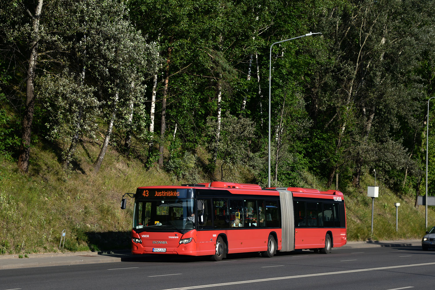 Литва, Scania Citywide LFA № V8030