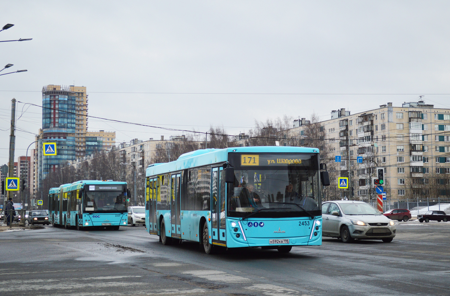 Sankt Petersburg, MAZ-203.047 Nr 2453