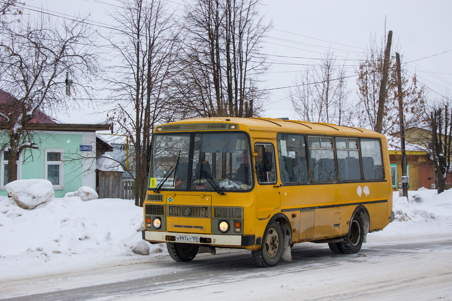 Пермский край, ПАЗ-32053-70 № Н 997 АТ 159