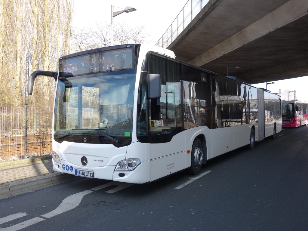 Гессен, Mercedes-Benz Citaro C2 G hybrid № MA-GI 1111