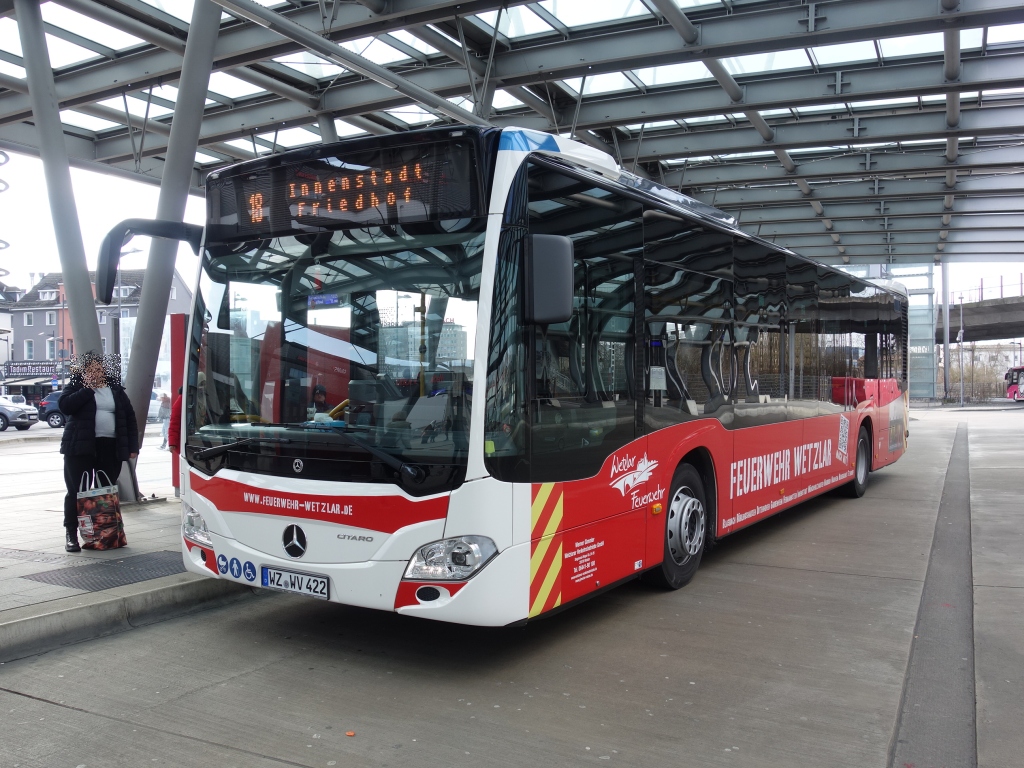 Гессен, Mercedes-Benz Citaro C2 hybrid № 22