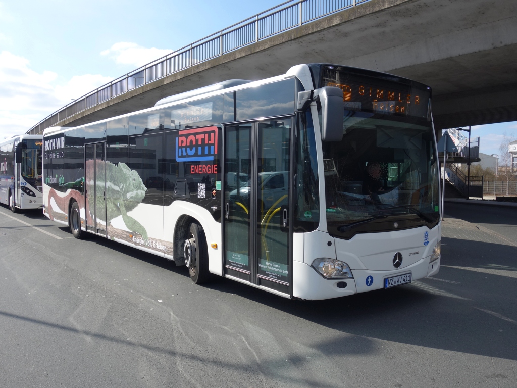 Гессен, Mercedes-Benz Citaro C2 hybrid № 11