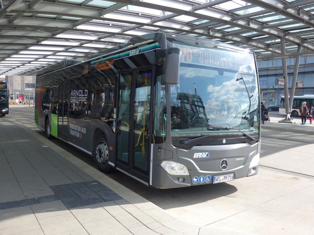 Гессен, Mercedes-Benz Citaro C2 LE № WEL-PM 716