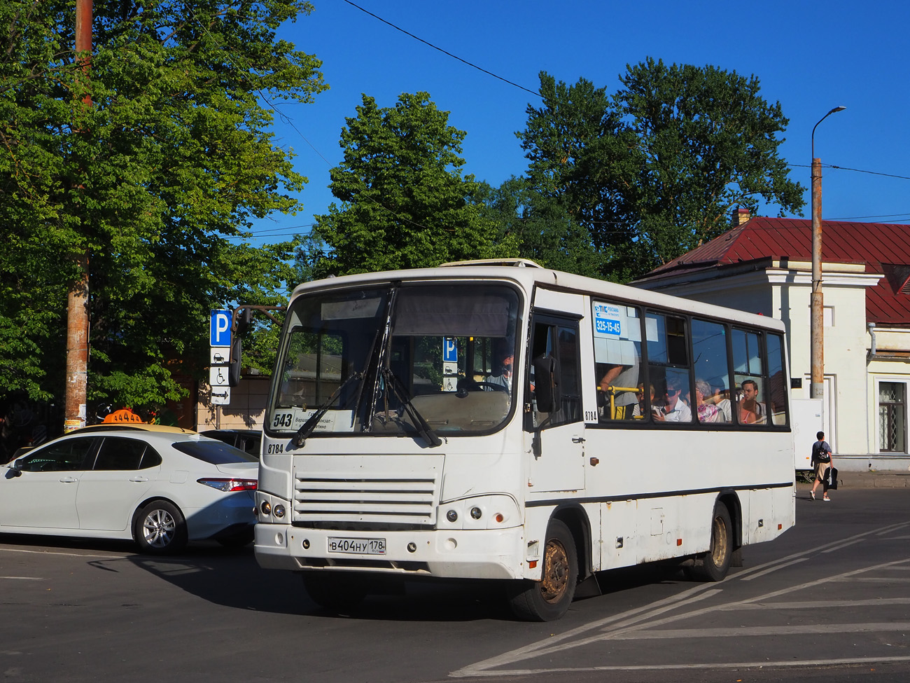 Ленинградская область, ПАЗ-320402-05 № 8784