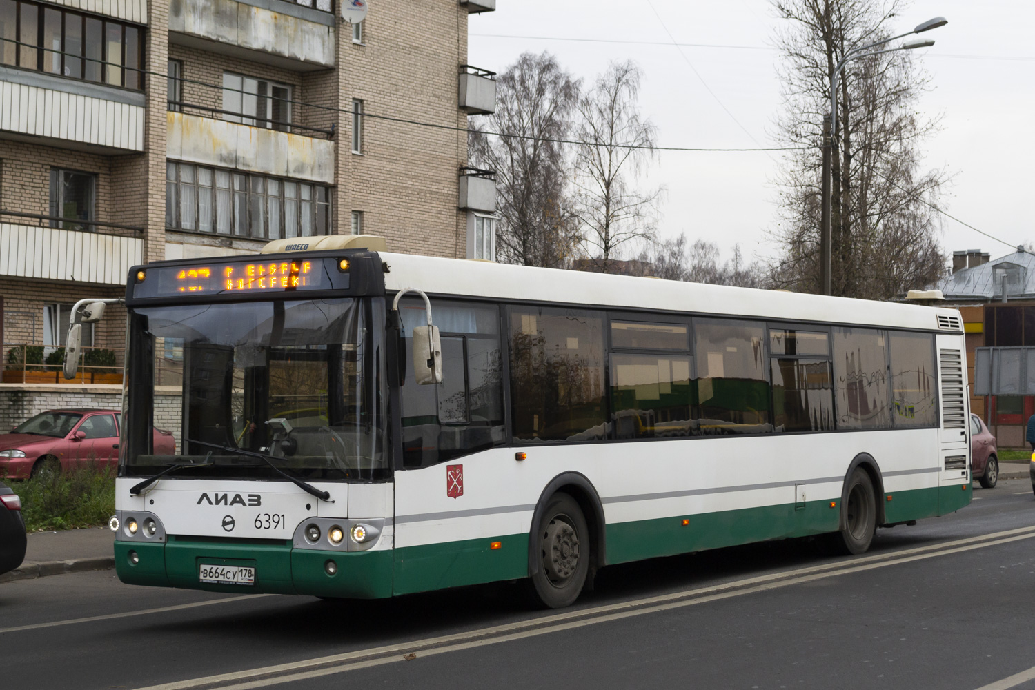 Санкт-Петербург, ЛиАЗ-5292.60 № 6391