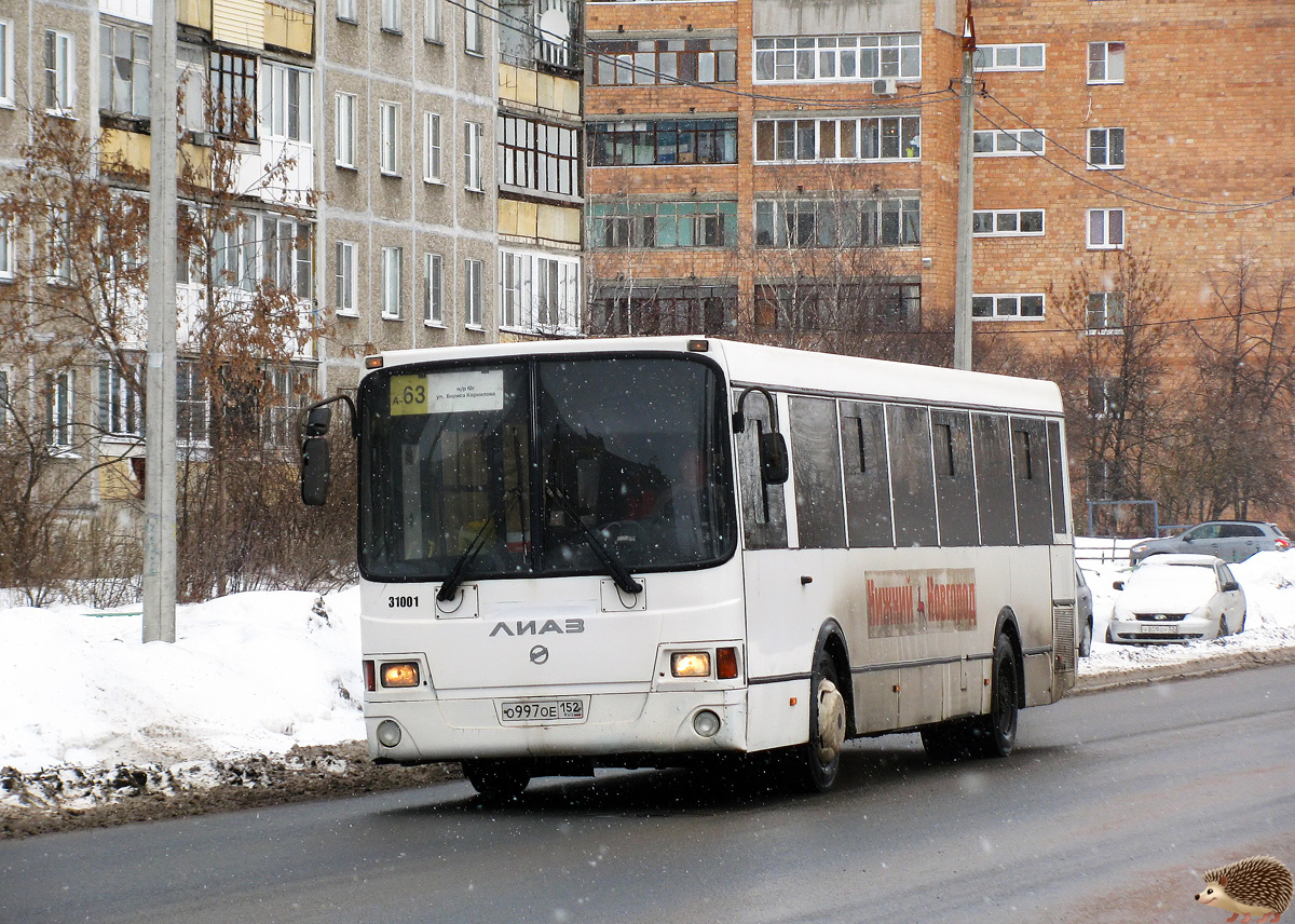 Нижегородская область, ЛиАЗ-5293.60 № 31001