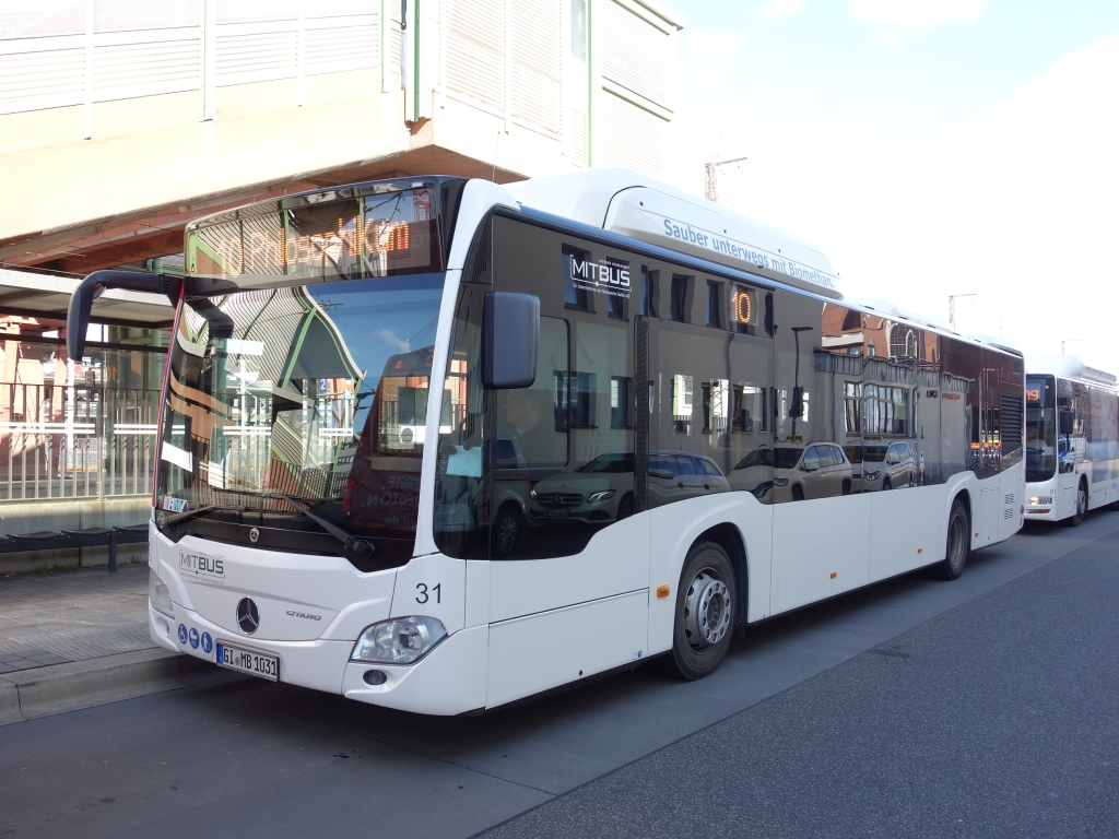 Гессен, Mercedes-Benz Citaro C2 NGT hybrid № 31