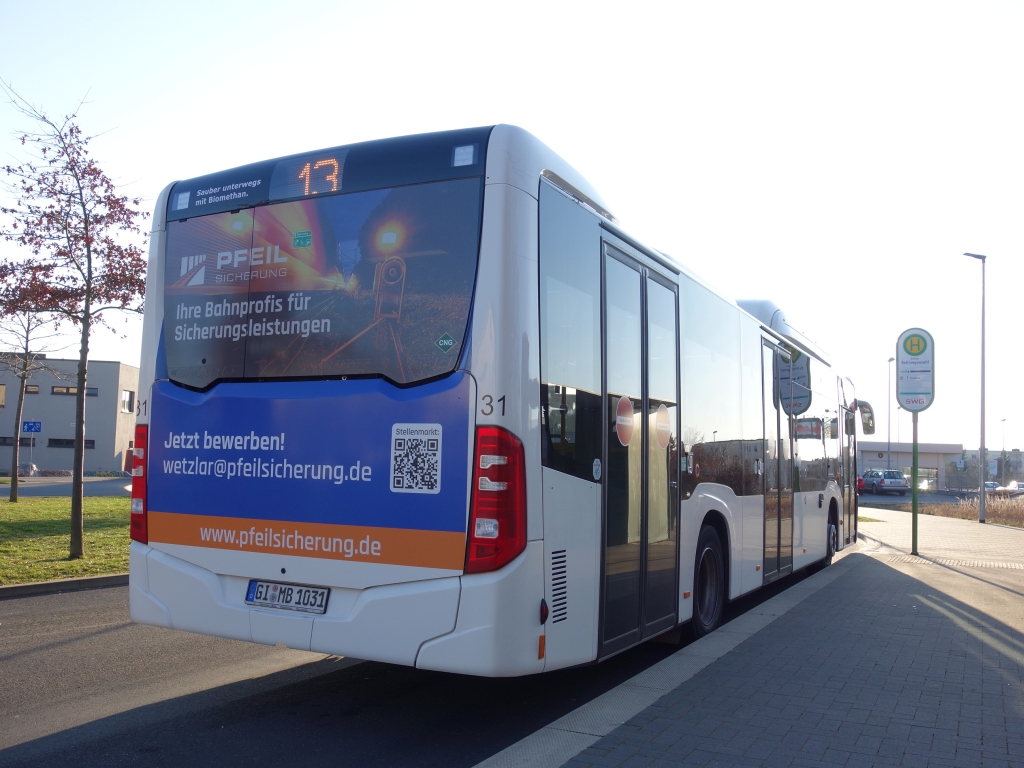 Hesse, Mercedes-Benz Citaro C2 NGT hybrid № 31