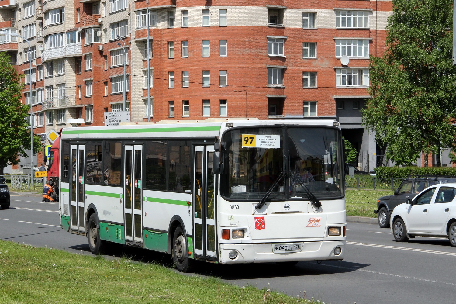 Санкт-Петербург, ЛиАЗ-5293.60 № 3830