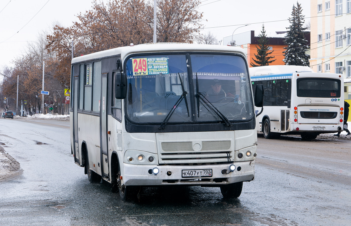 Башкортостан, ПАЗ-320402-03 № К 407 УТ 702