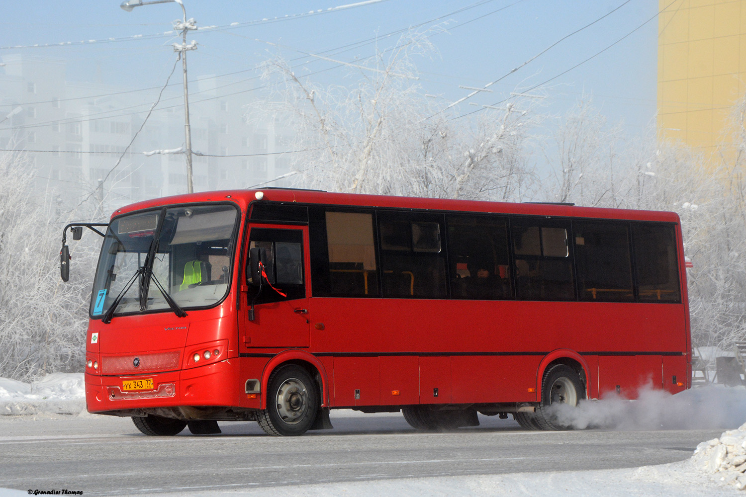 Саха (Якутия), ПАЗ-320414-14 "Вектор" № УХ 343 77