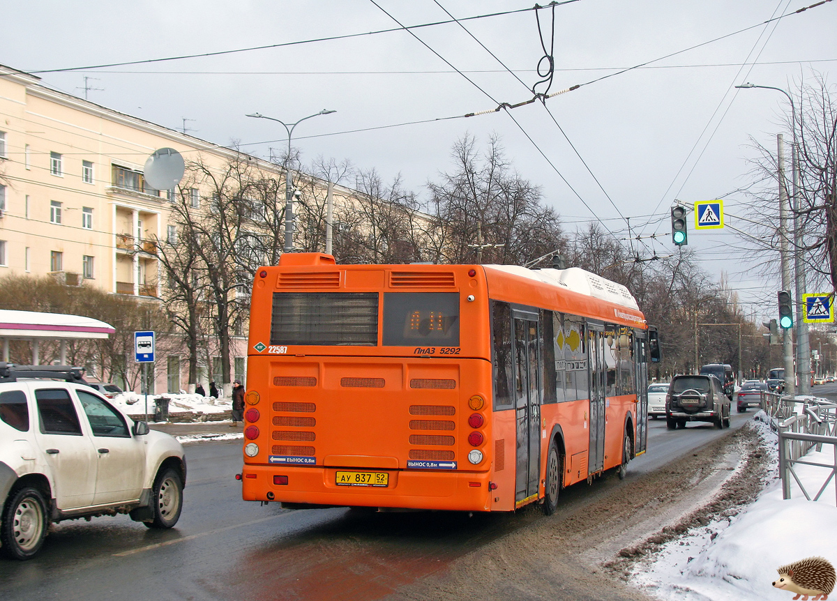 Нижегородская область, ЛиАЗ-5292.67 (CNG) № 21587